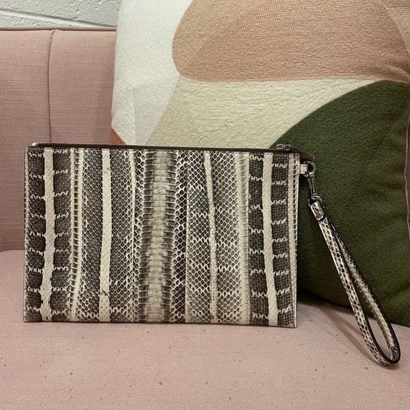 Michael Kors - Genuine Snakeskin Clutch - Picture 6 of 7